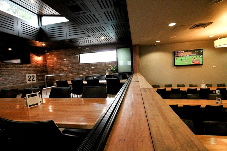 Dance floor and entertainment