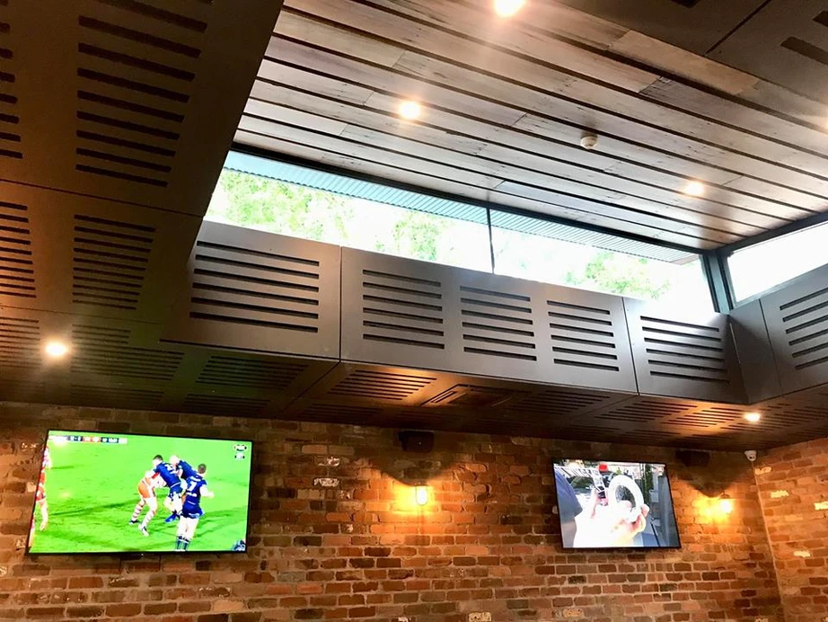 Bar and lounge area